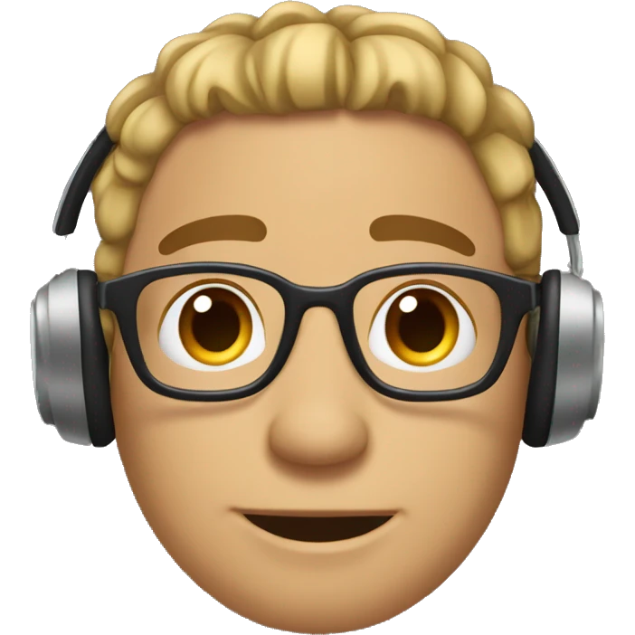 CHICO CON AUDIFONOS emoji