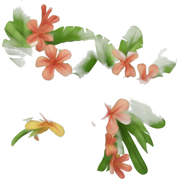 puakenikeni lei emoji