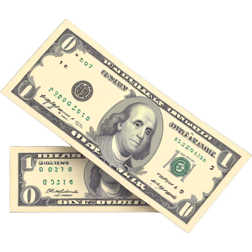 1 dollar bill emoji