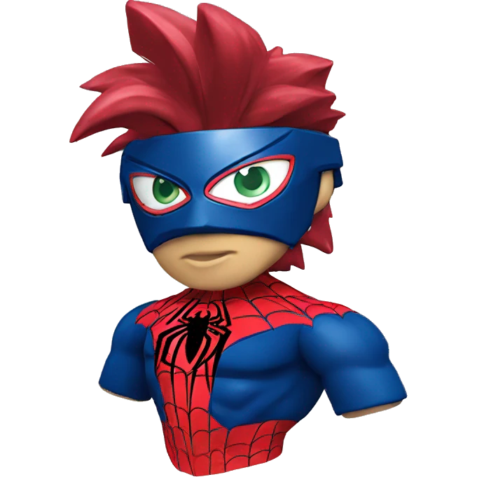 Beyblade spiderman model emoji