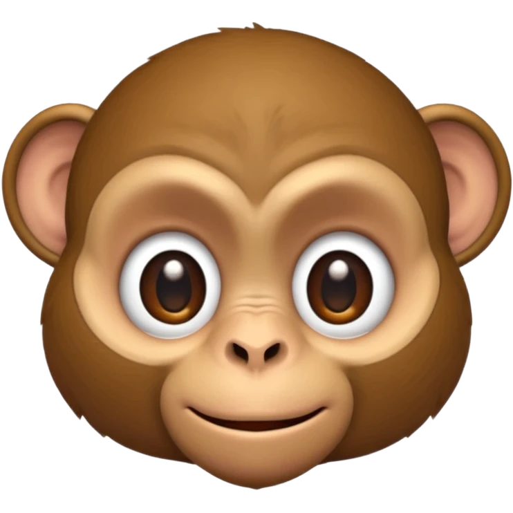 monkey face facing the front emoji