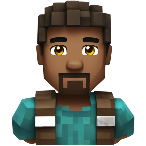Steve from Minecraft emoji