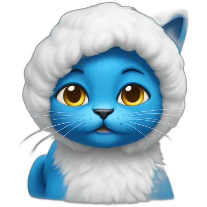 Smurfcat emoji