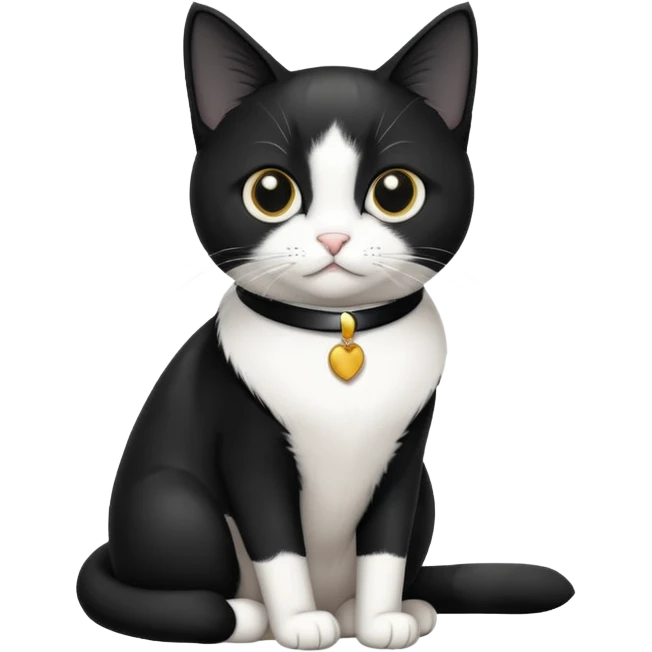 tuxedo cat emoji