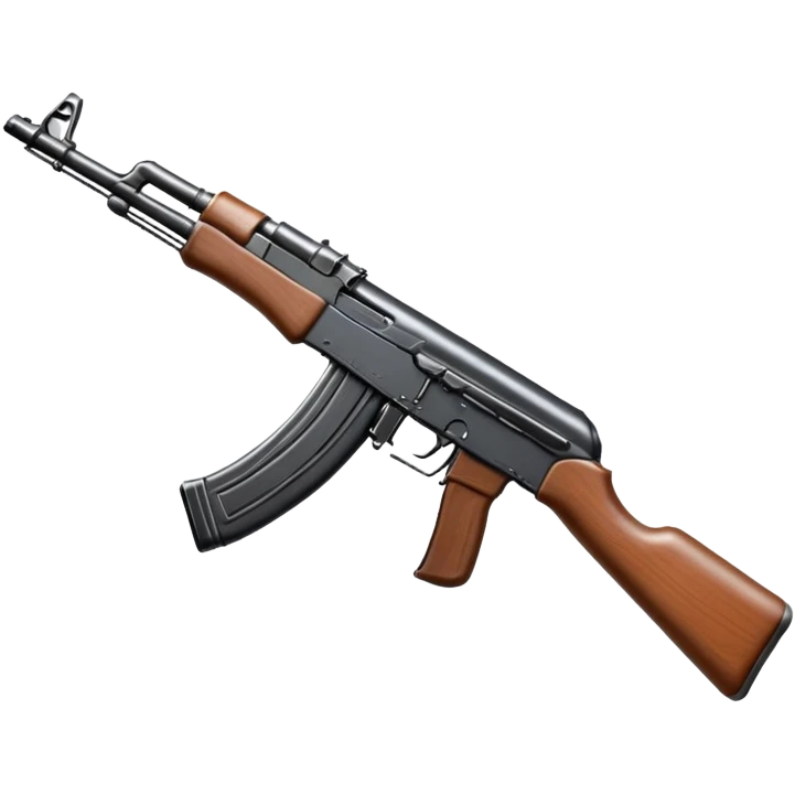 realistic Ak-47 Gun Emoji  emoji