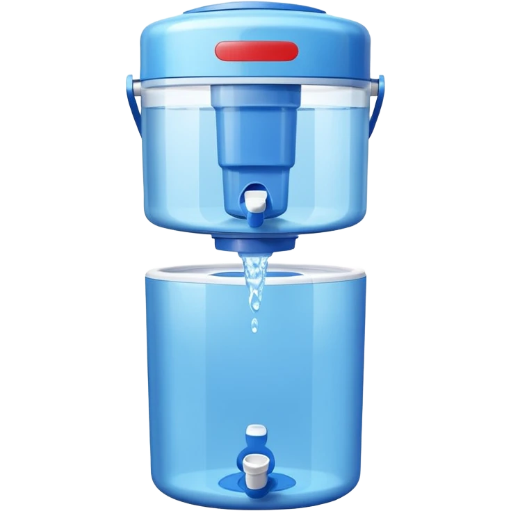 water cooler with blue jug emoji