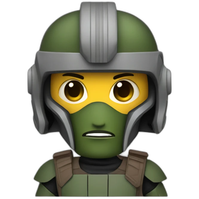 Good soldiers follow orders. Star Wars. Clone phase 2. Order Sixty Six emoji