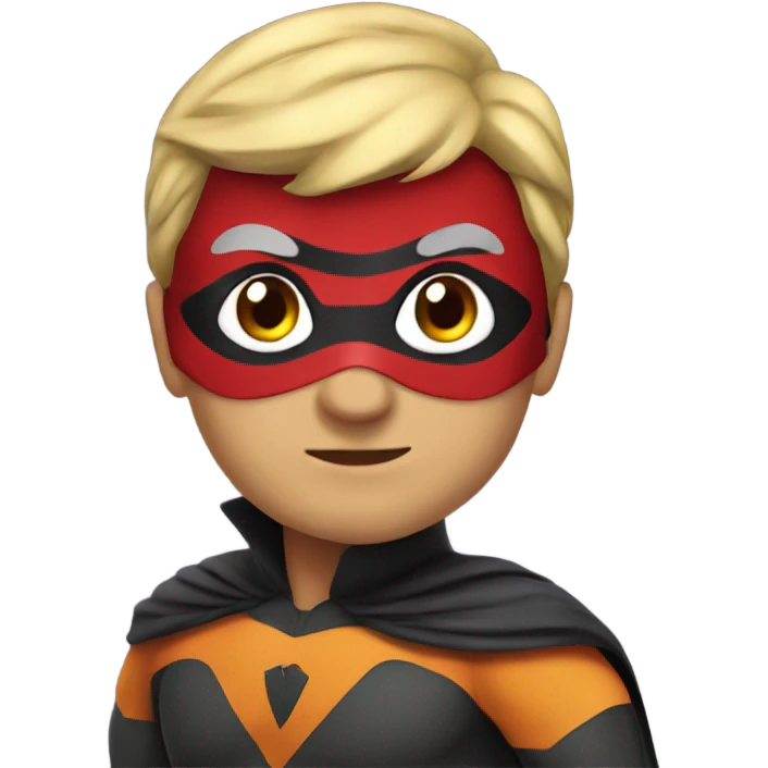 Robin superhero emoji