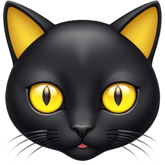 Black cat emoji