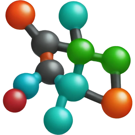 Chemistry molecule emoji