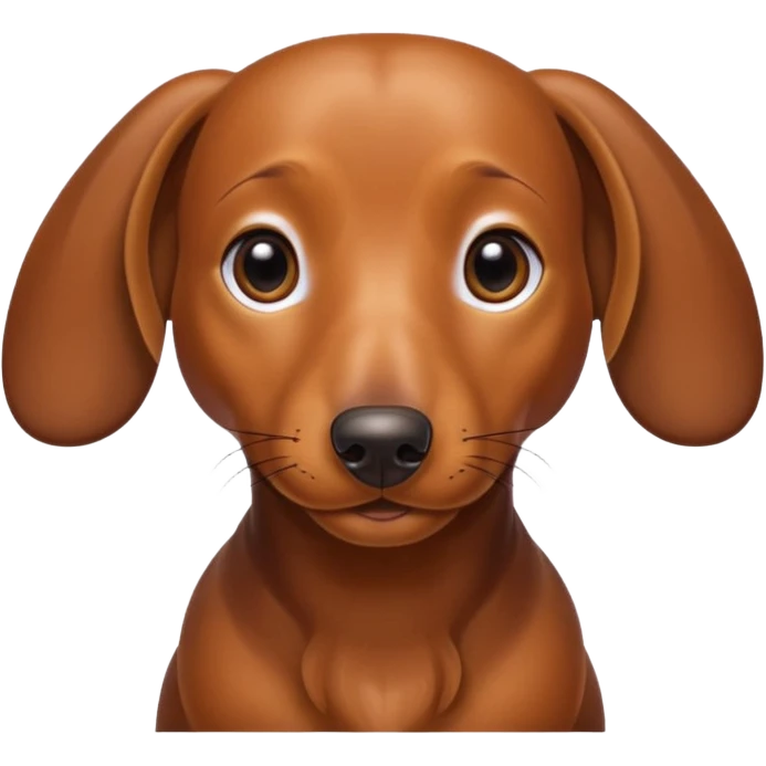 Perro salchicha emoji