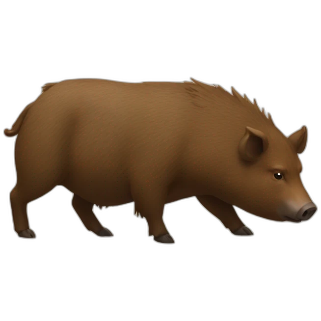 boar and bear emoji