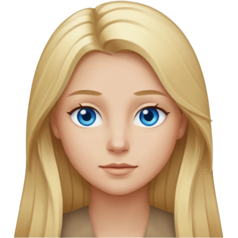 Skylar Shaye with long blonde hair emoji