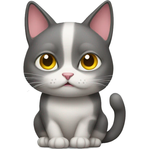 thinking cat emoji
