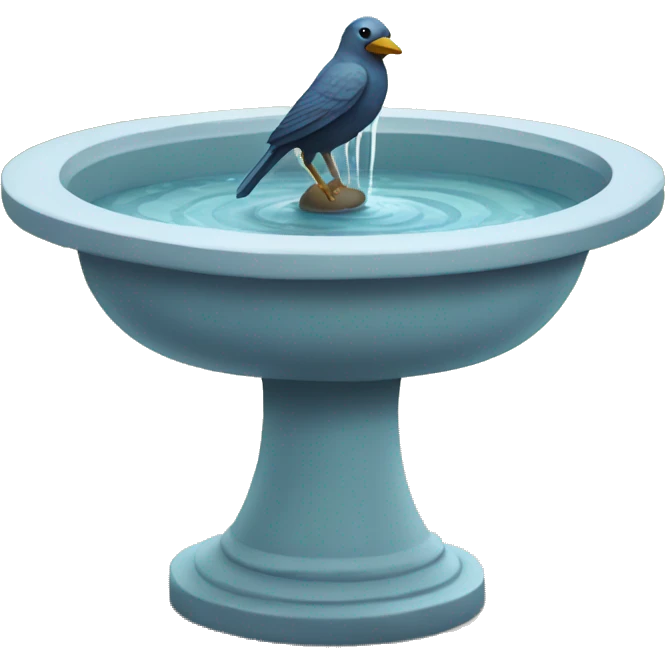 birdbath emoji