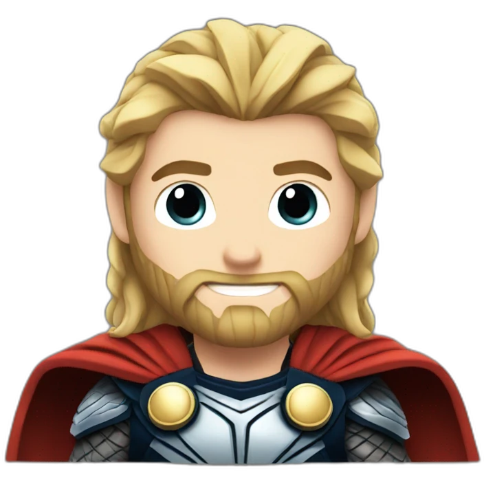 Cute thor emoji