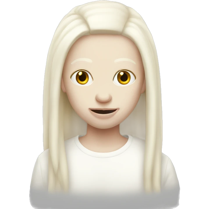 Albino emoji