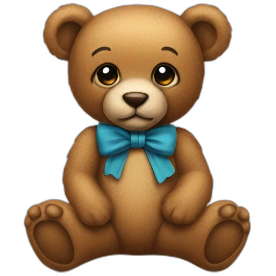 Tattoo teddy emoji