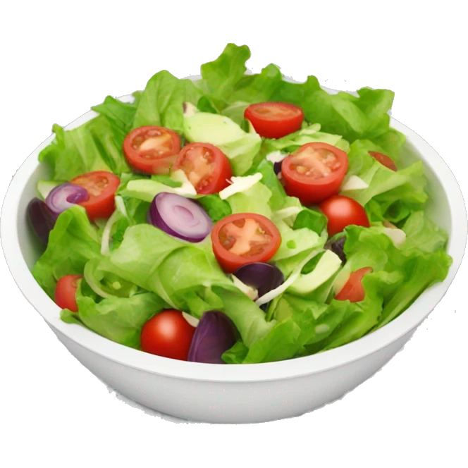 Yummy salad emoji