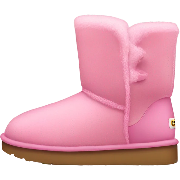 Pink ugg boots emoji