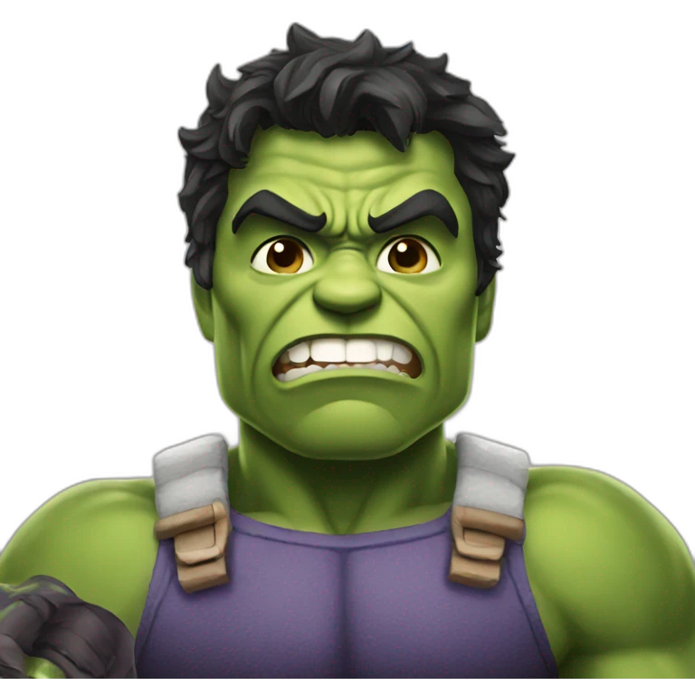 Hulk love emoji