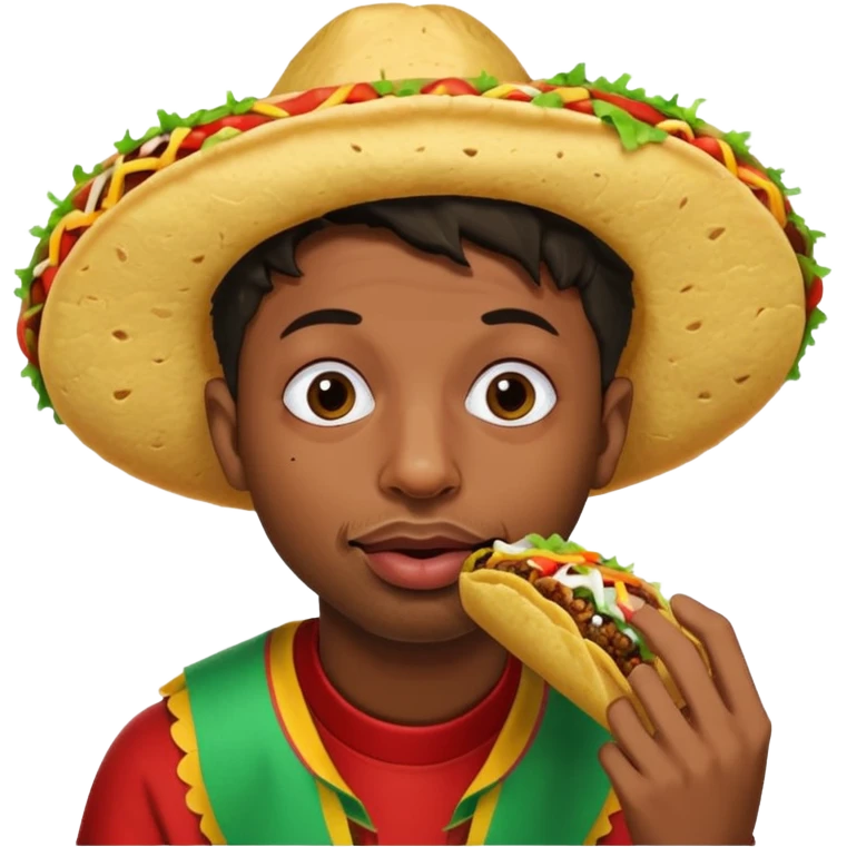 21 savage eating a taco emoji
