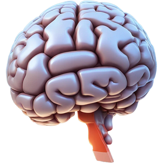 Cleaning brain emoji
