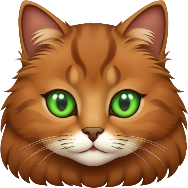 Brown cat  emoji
