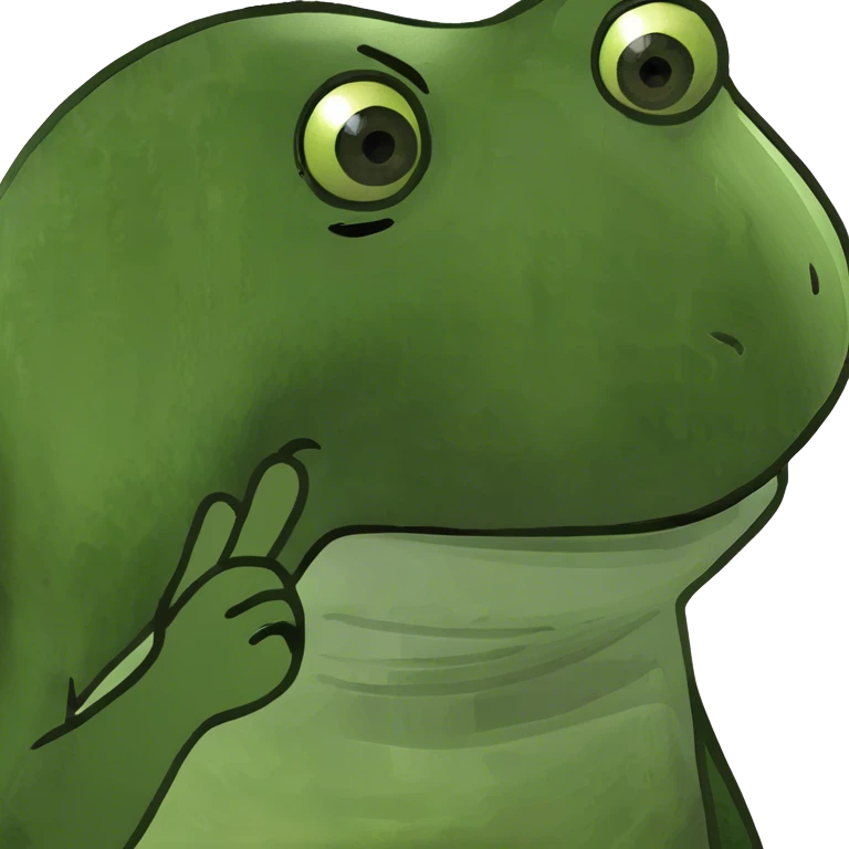 Disgusted emoji