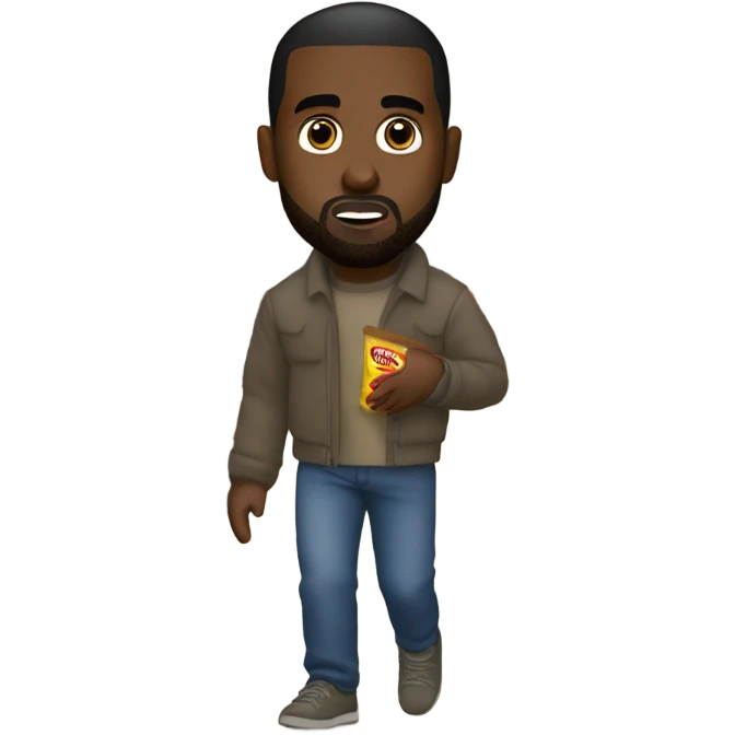 Kanye at Aldi  emoji
