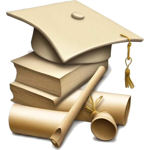 vocational education diploma emoji