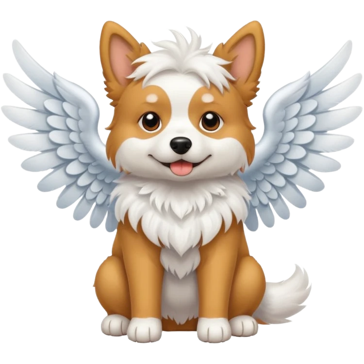 Perrito con alas emoji