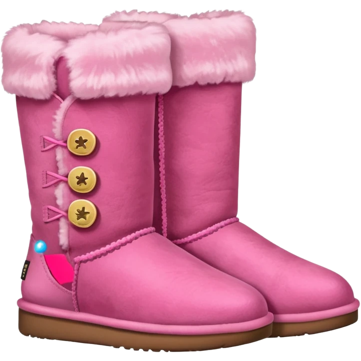 pink ugg emoji