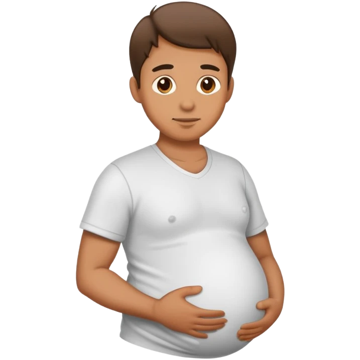 Pregnant man emoji