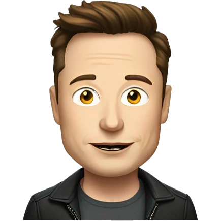 Elon Musk emoji