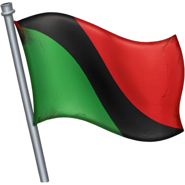 🇹🇬 du noir à la place du vert et du rouge à la place du jaune  emoji