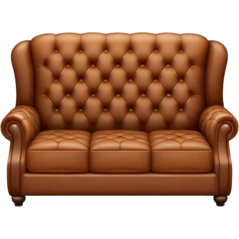 brown lether sofa emoji