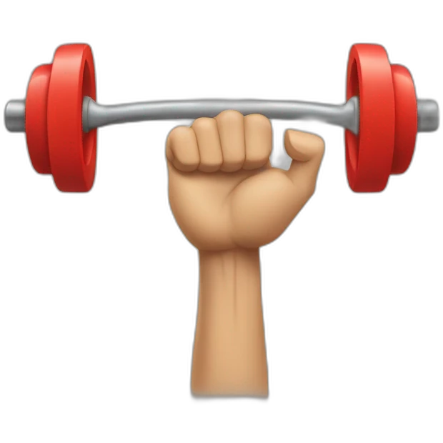 Bicep curl emoji