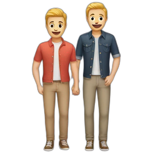 Gay couple emoji