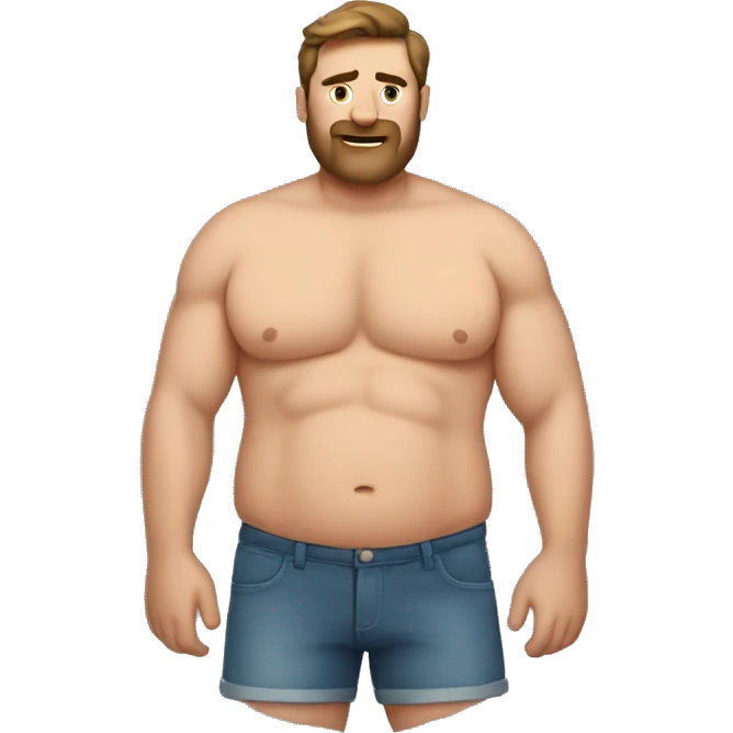 Dad bod disappointed  emoji