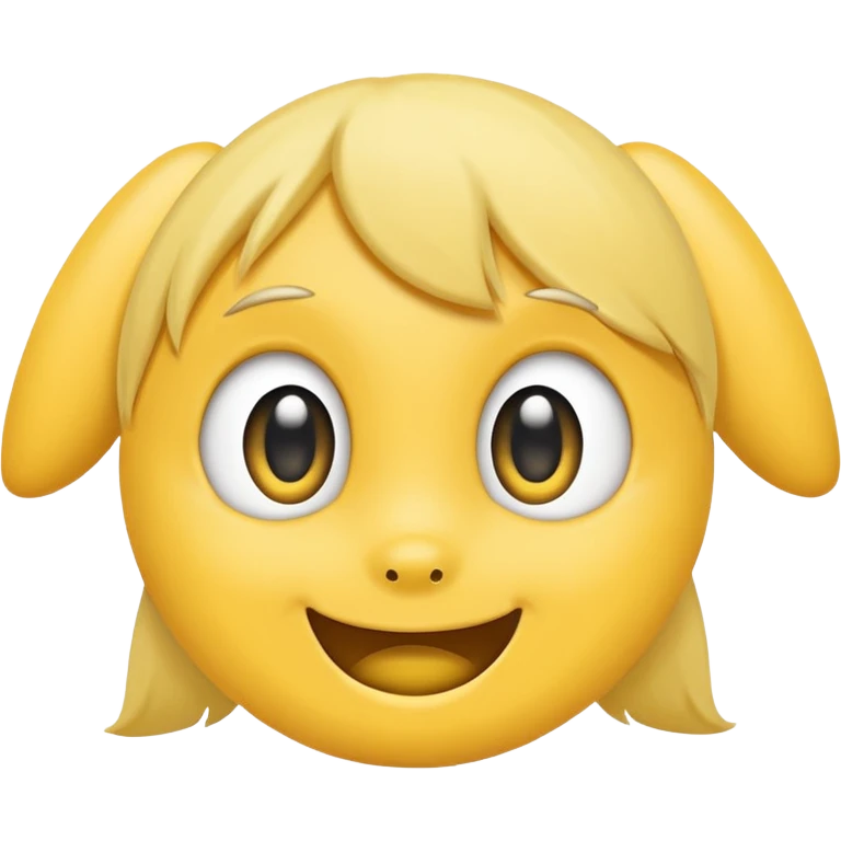 Derpy Smile face with wide eyes  emoji
