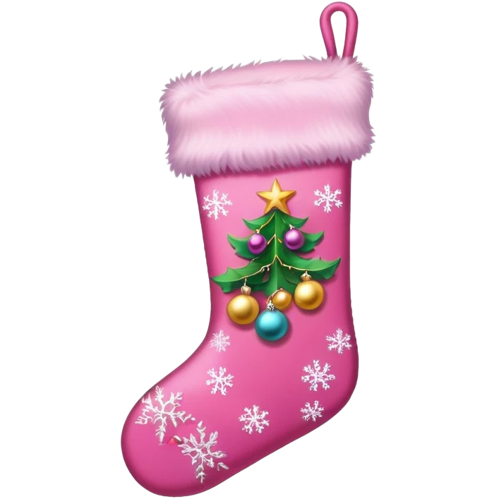 Pink Christmas  emoji