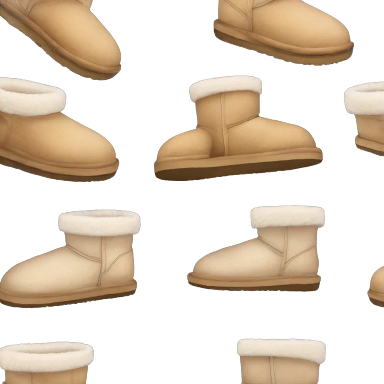 UGG slippers  emoji