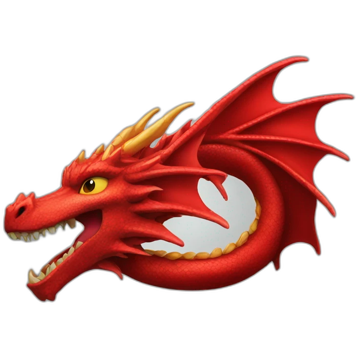 VIP text behind a red Dragon emoji