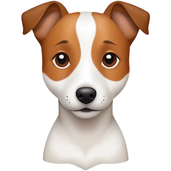 Dog dzhek rassel emoji