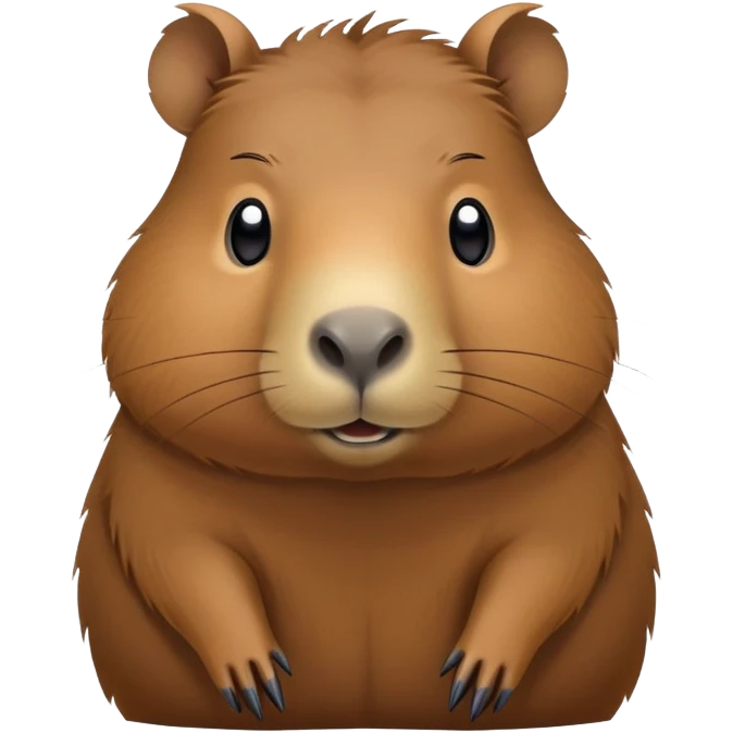 Capybara emoji