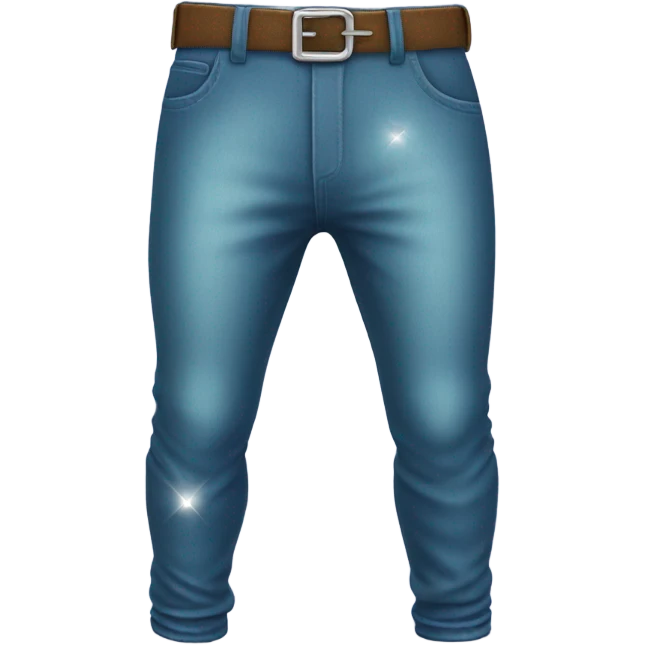a pair of pants with diamonds emoji