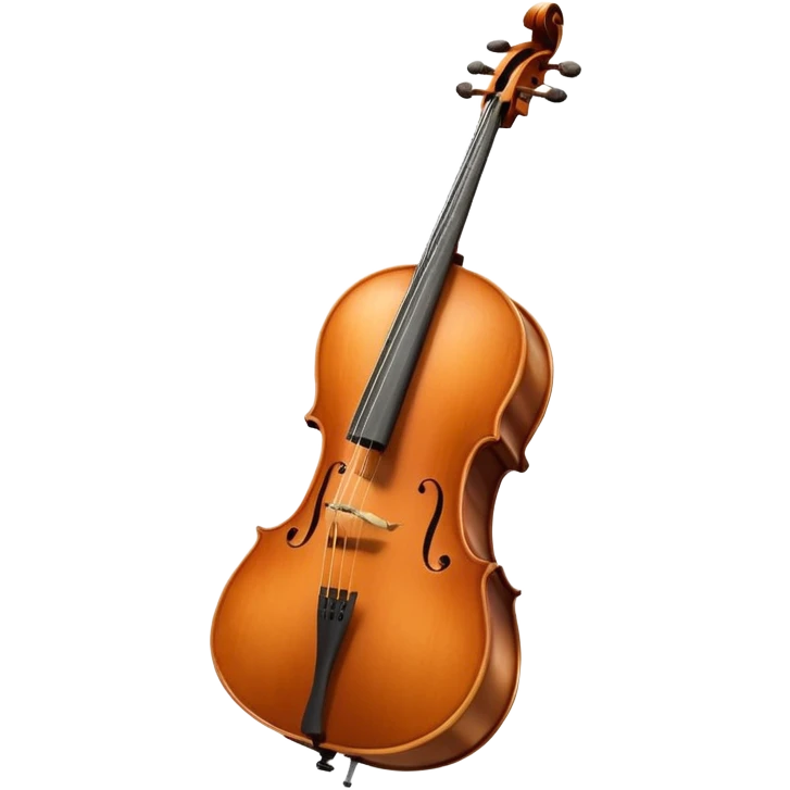 Cello with a fat belly emoji