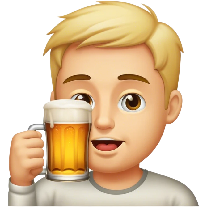 alcoholic drinking beer emoji