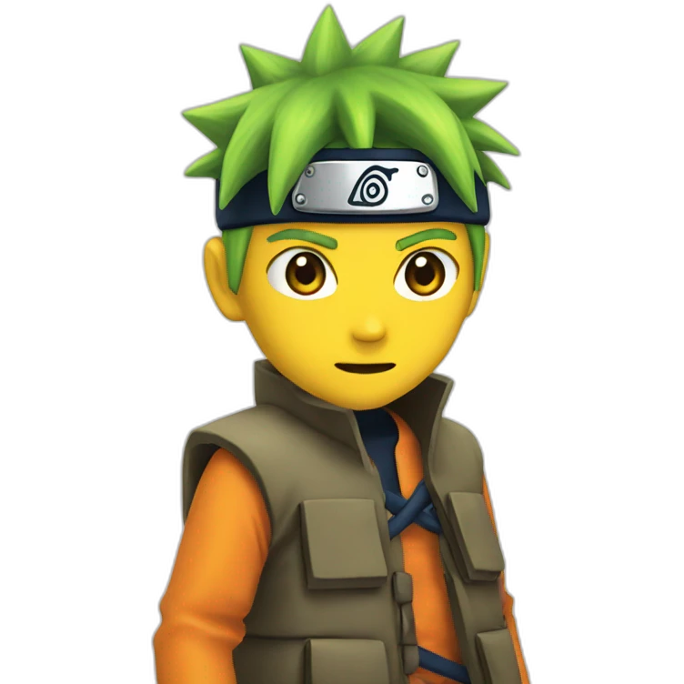naruto sur un poison emoji